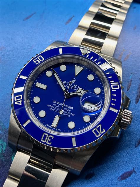 rolex submariner white gold retail price|white gold rolex submariner watches.